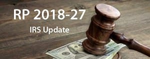 2018 HSA family contribution restored to $6,900 - IRS RP 2018-27