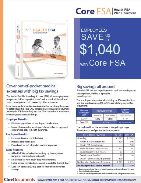 Core FSA brochure